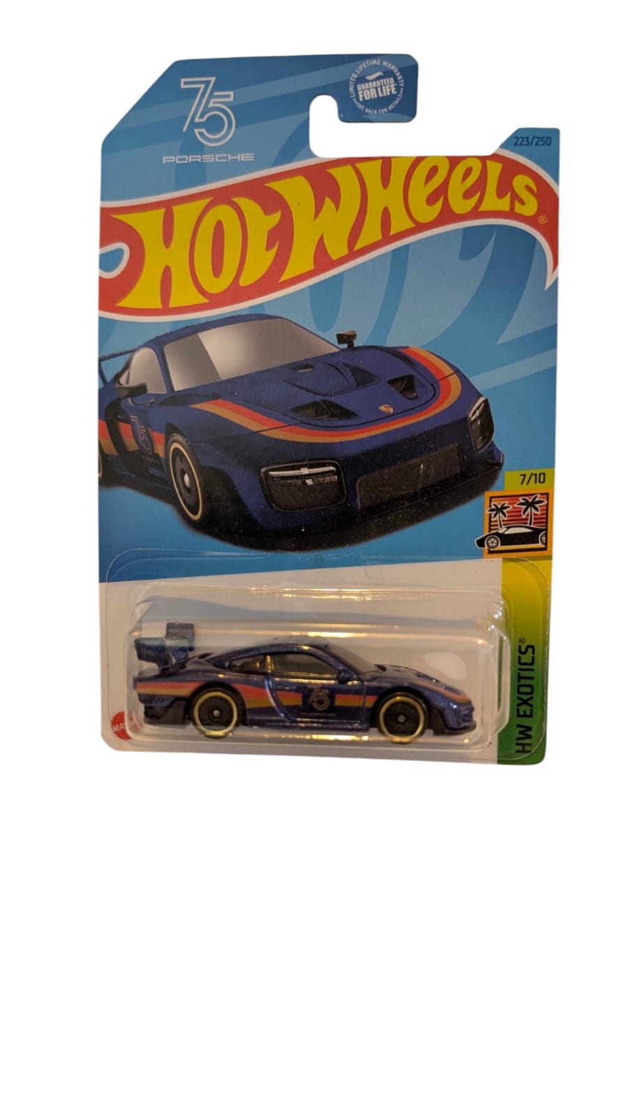 Hot Wheels Porsche 935 75 Jahre Porsche Edition US Long Card Mainline OVP