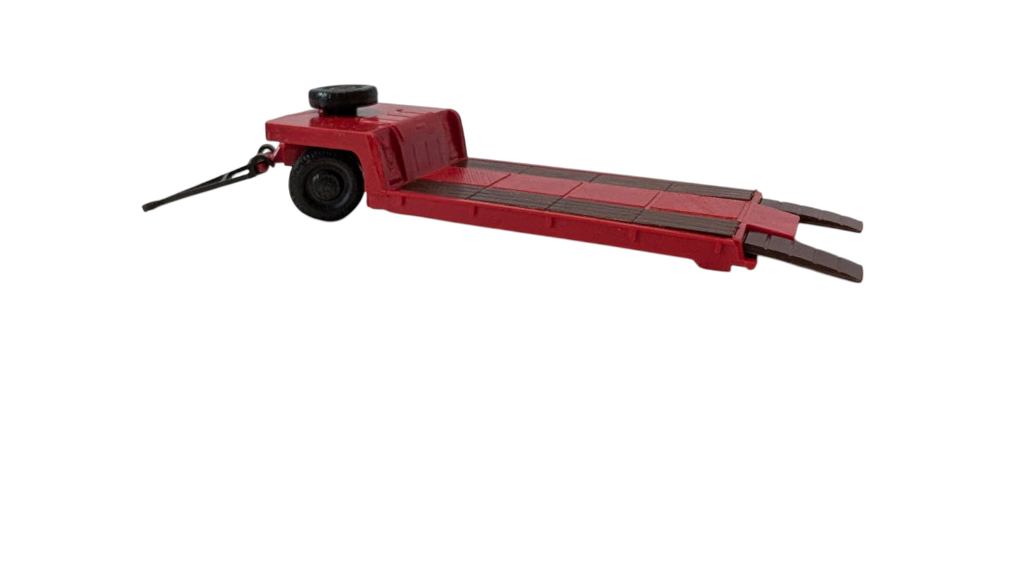 Tieflader Anhänger / Maschinentransportanhänger | H0 1:87