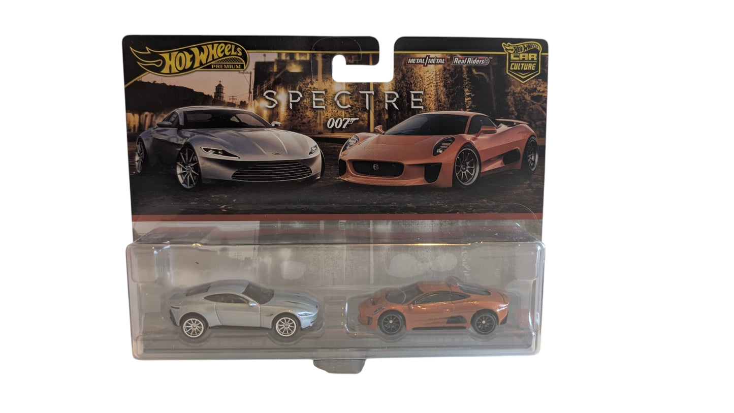 Hot Wheels Premium Car Culture – James Bond 007 Spectre 2-Car Set