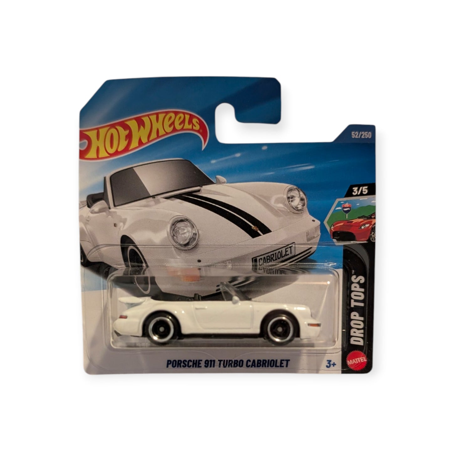 Hot Wheels Porsche 911 Turbo Cabriolet – Neu in Originalverpackung