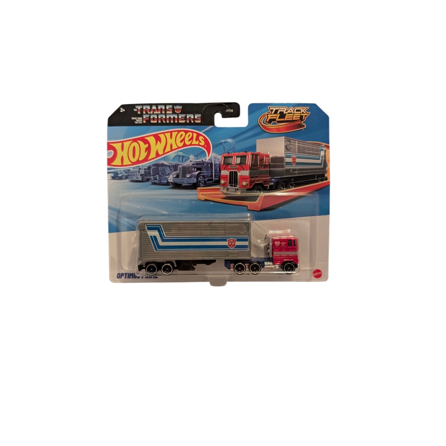 Hot Wheels Track Fleet Transformers Optimus Prime Truck HYT56 – OVP