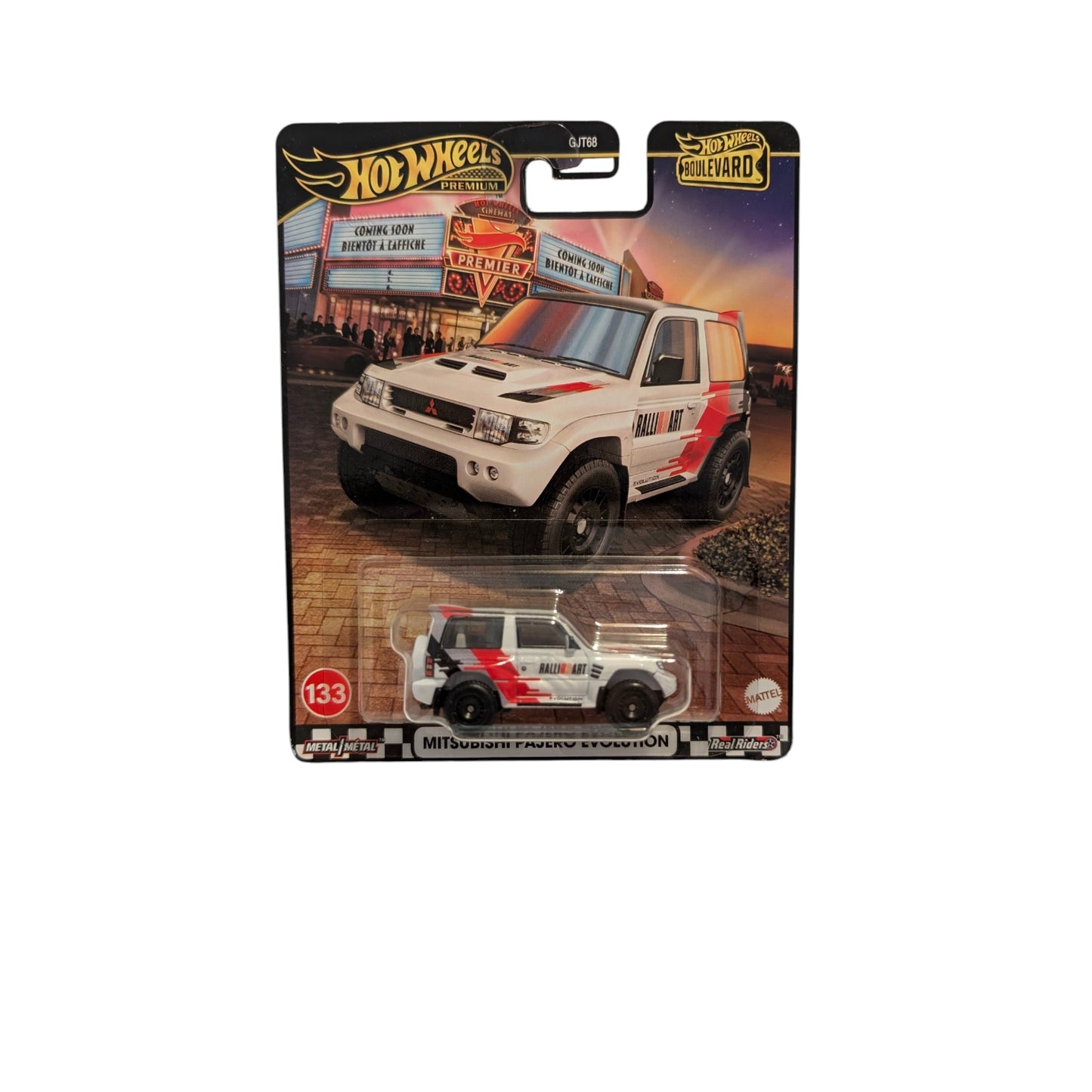 Hot Wheels Boulevard #133 Mitsubishi Pajero Evolution JBL26 – Premium Real Riders OVP