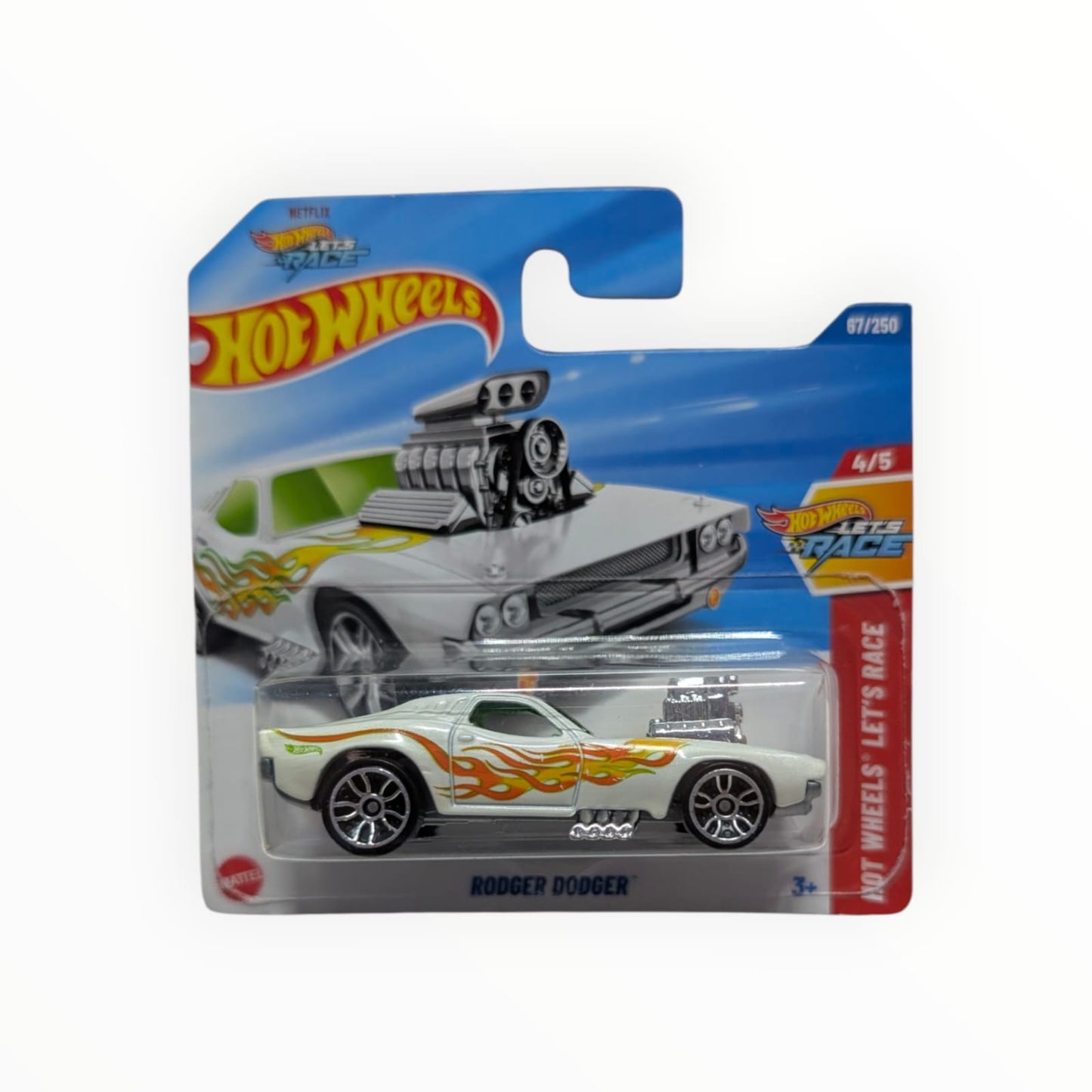Hot Wheels Rodger Dodger – HW Let’s Race 4/5 – 67/250 – 2025 – OVP
