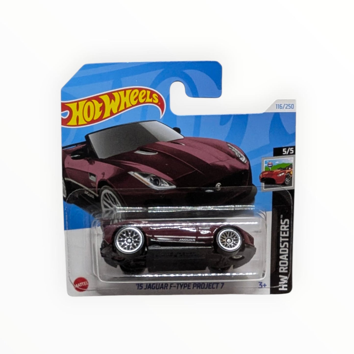 Hot Wheels ’15 Jaguar F-Type Project 7 – HW Roadsters – 116/250 – Neu in OVP