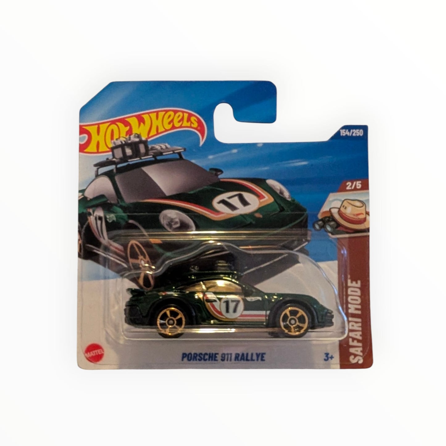 Hot Wheels Porsche 911 Rallye – Safari Mode – 154/250 – 1:64 – OVP