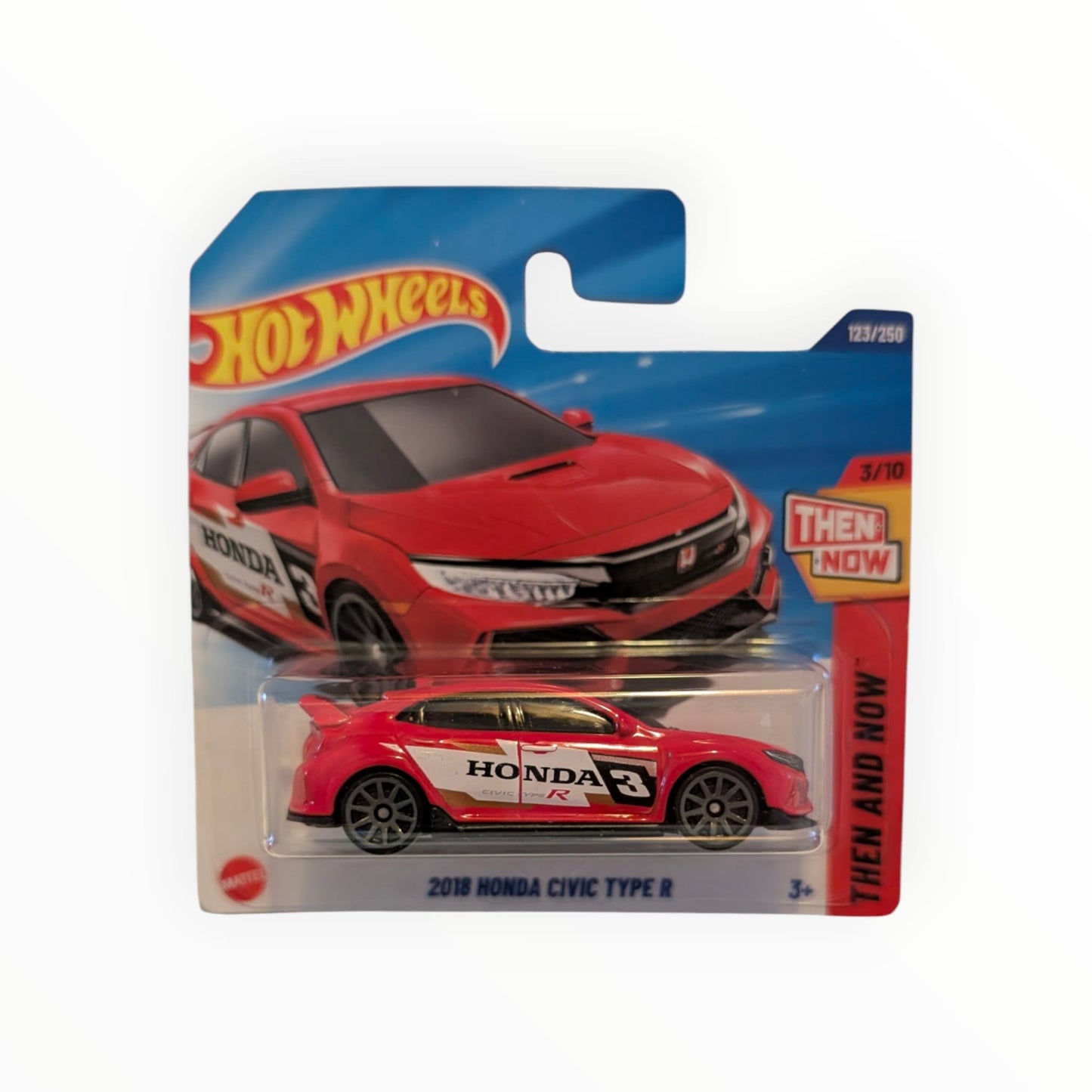 Hot Wheels 2018 Honda Civic Type R – Then and Now – 123/250 – 1:64 – OVP