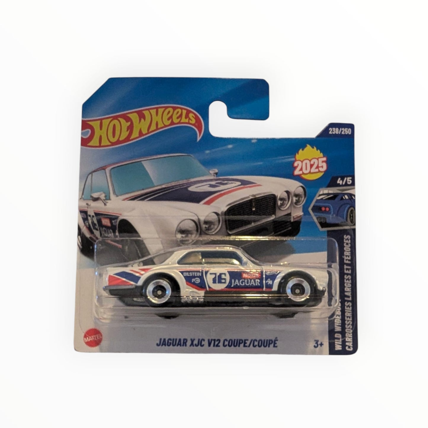 Hot Wheels Jaguar XJC V12 Coupé – HW Wild Widebody 4/5 – Nr. 238/250 – OVP