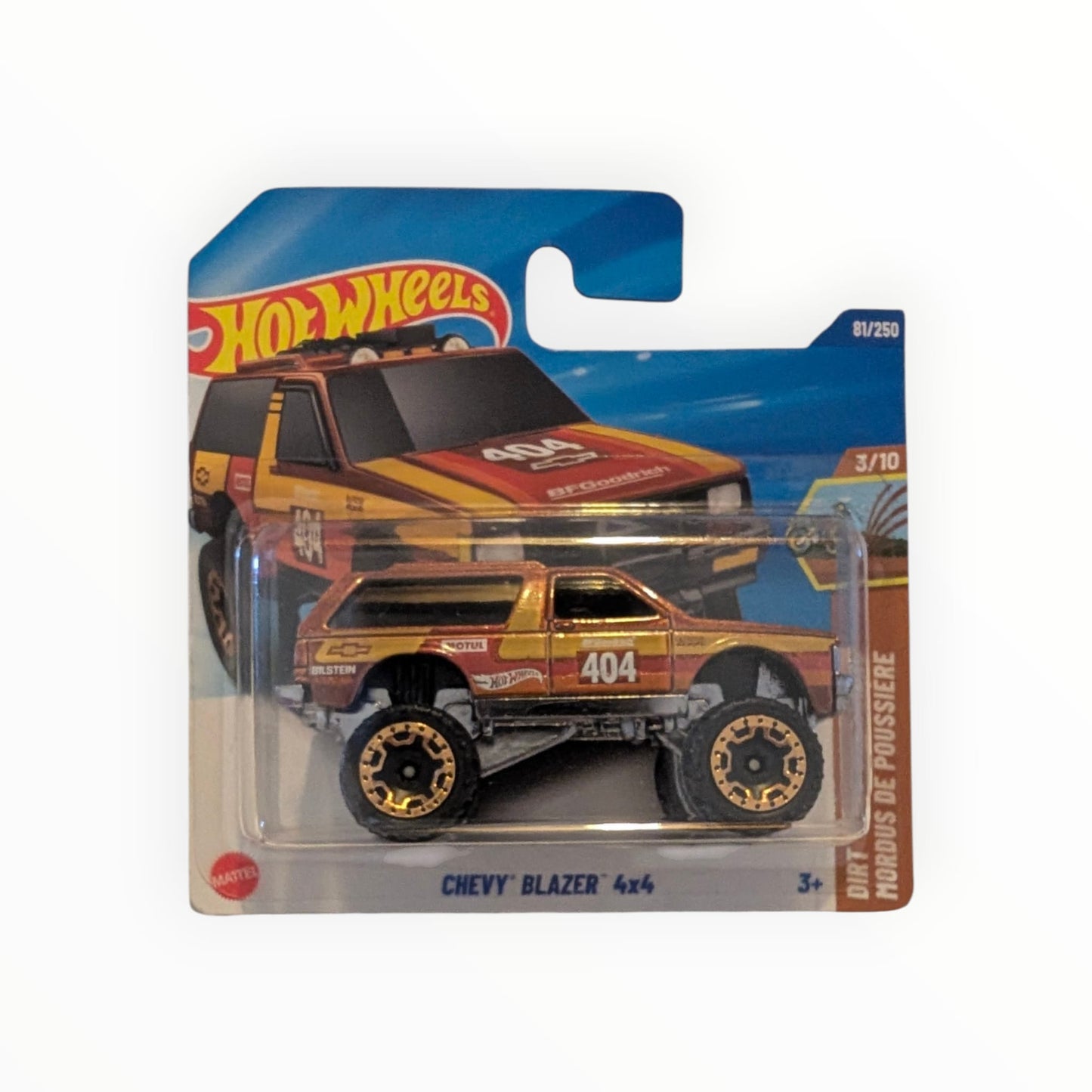 Hot Wheels Chevy Blazer 4x4 – HW Dirt 3/10 – Nr. 81/250 – OVP
