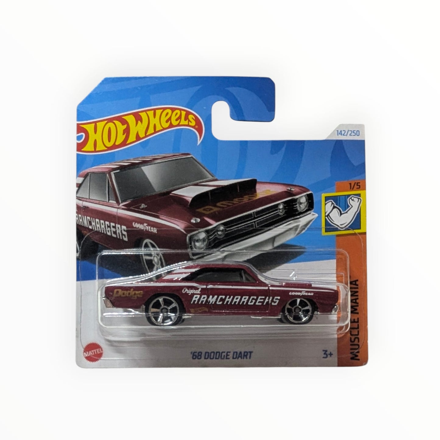 Hot Wheels ’68 Dodge Dart – Muscle Mania 1/5 – Nr. 142/250 – OVP
