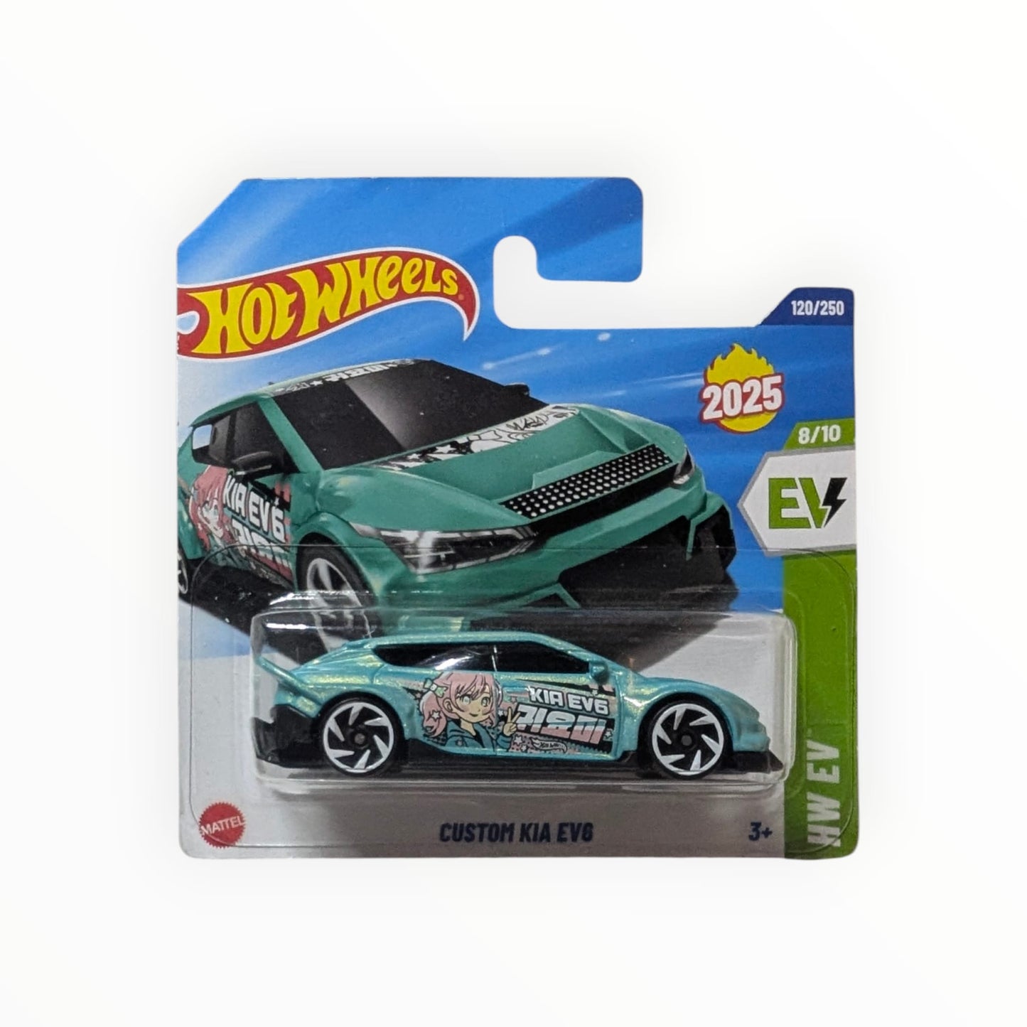 Hot Wheels Custom Kia EV6 – HW EV 8/10 – Nr. 120/250 – OVP