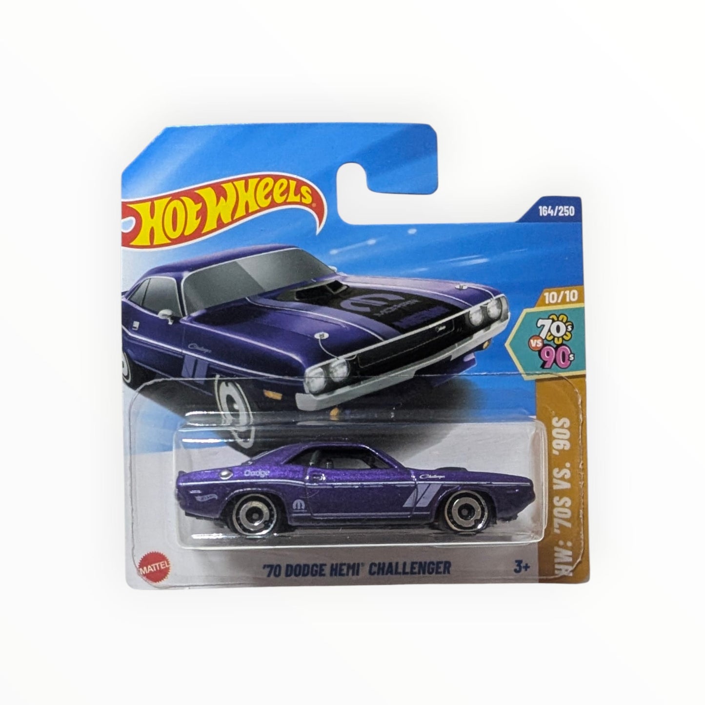 Hot Wheels ’70 Dodge HEMI Challenger – HW: ’70s vs. ’90s 10/10 – Nr. 164/250 – OVP