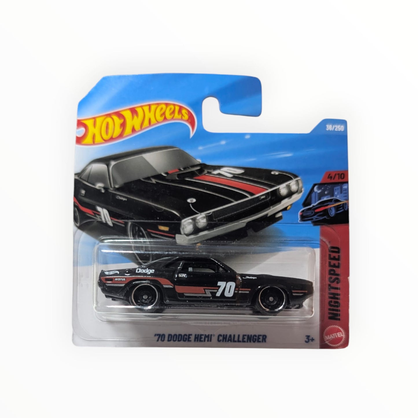 Hot Wheels ’70 Dodge HEMI Challenger – Night Speed 4/10 – Nr. 36/250 – OVP