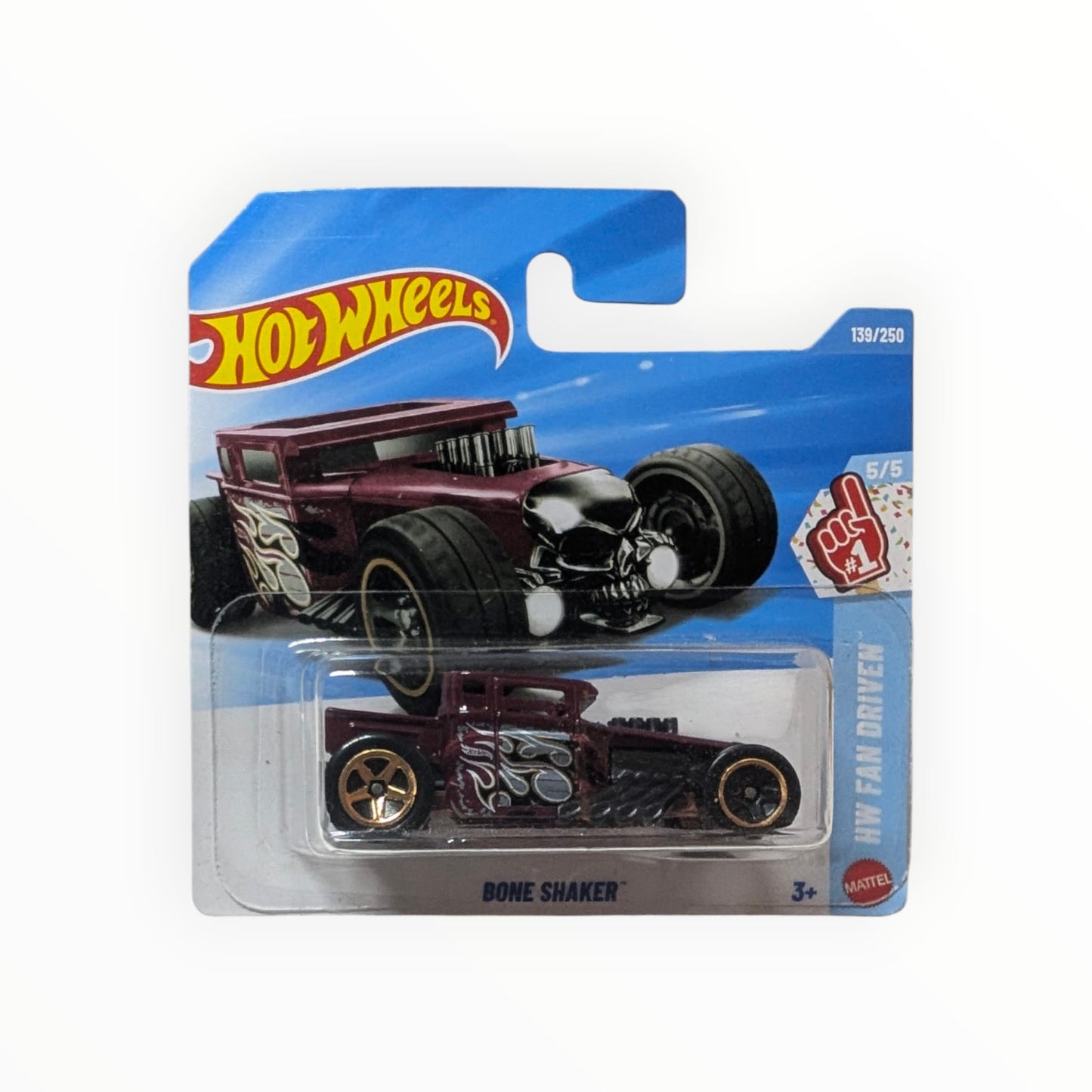 Hot Wheels Bone Shaker – HW Fan Driven 5/5 – Nr. 139/250 – OVP