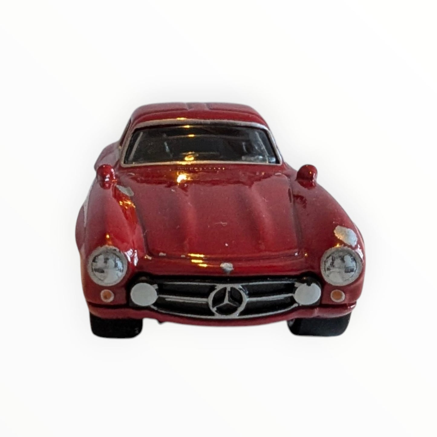 Hot Wheels Premium – Mercedes-Benz 300 SL – Rot – #233 – Real Riders – lose