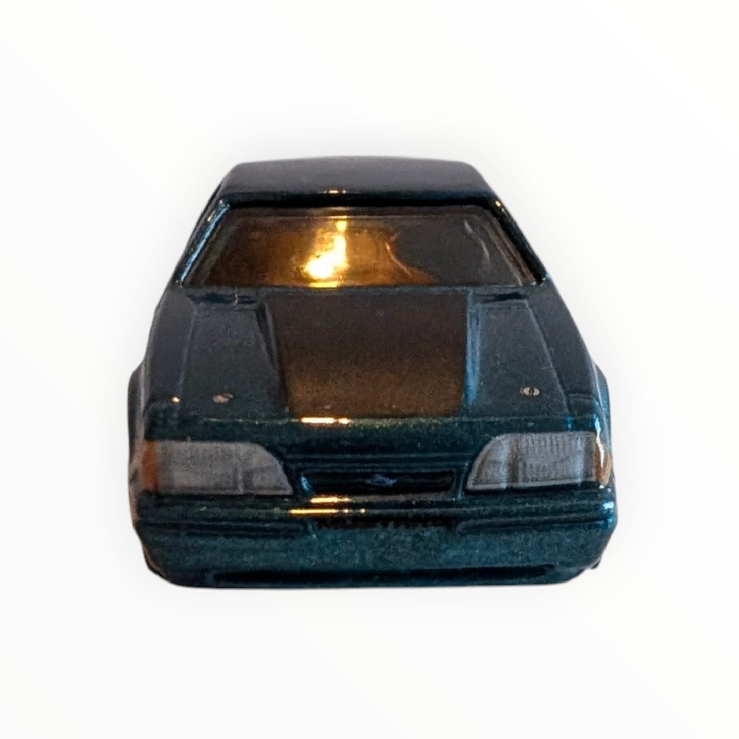 Hot Wheels Premium Fast & Furious – `92 Ford Mustang – Türkis/Blau-Metallic – Real Riders – Full Metal Body – lose