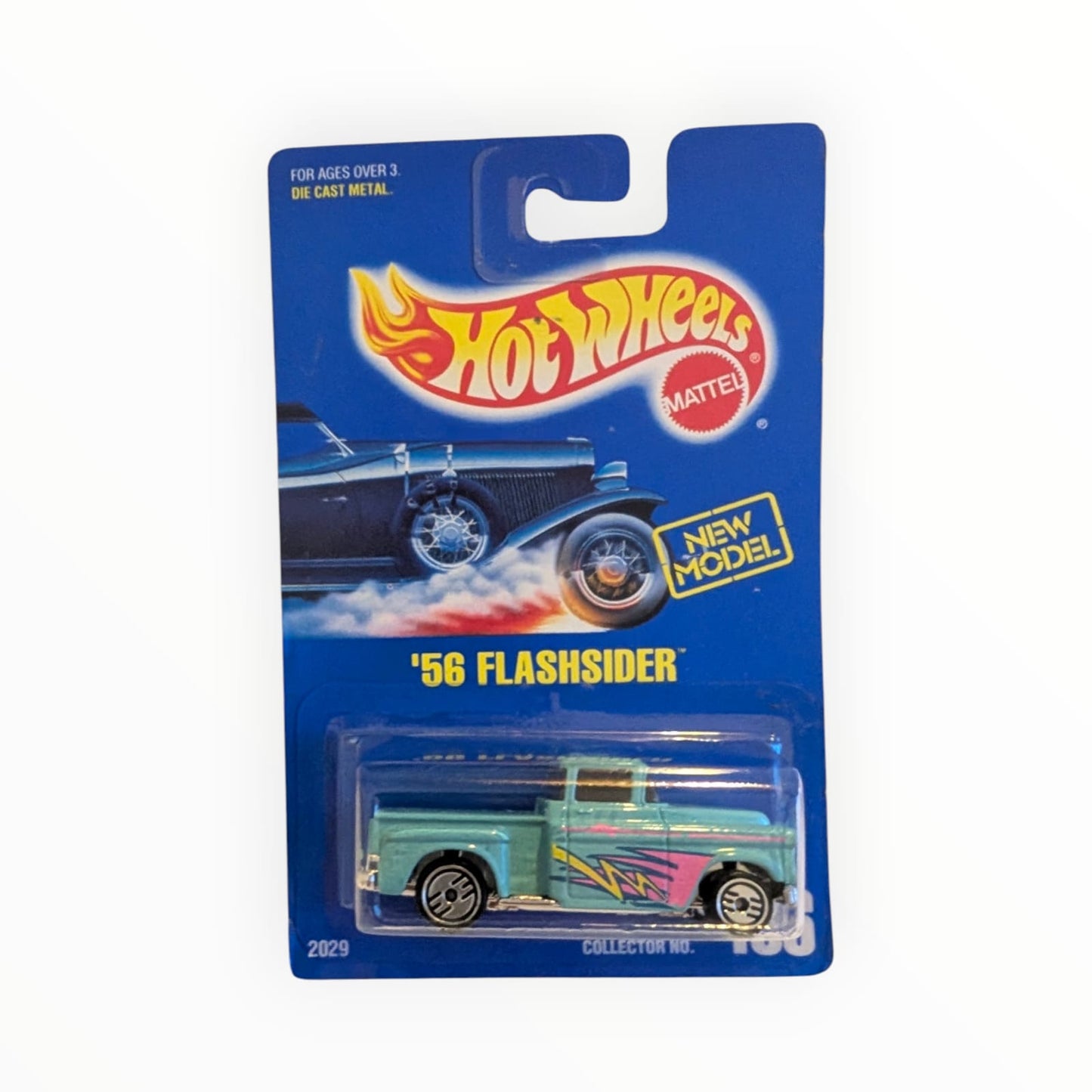 Hot Wheels ’56 Flashsider – New Model – Blue Card – OVP