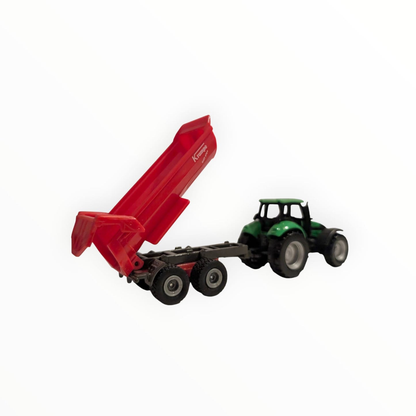 SIKU 0859 Deutz-Fahr Traktor mit SIKU 1632 Krampe Half-Pipe Muldenkipper – ohne OVP