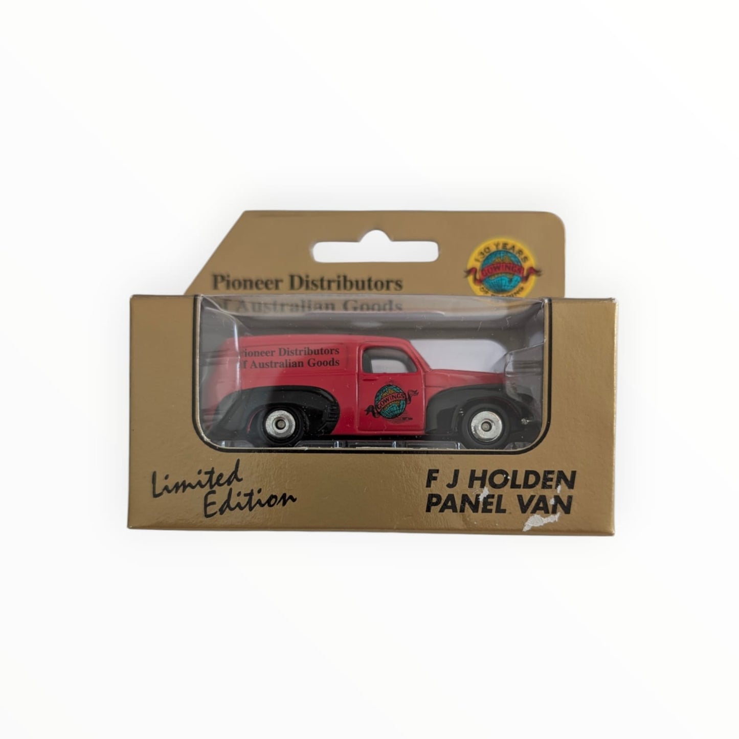 Matchbox FJ Holden Panel Van Pioneer Distributors Australian Goods Limited Edition OVP