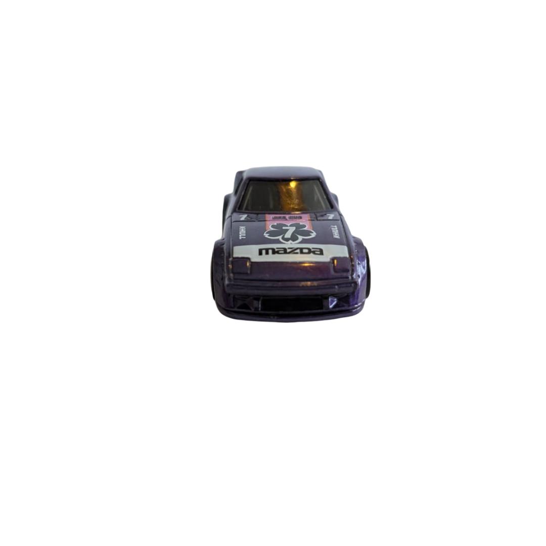 Hot Wheels Mazda RX-7 JDM Design Lila – 1:64 Modellauto lose / gebraucht