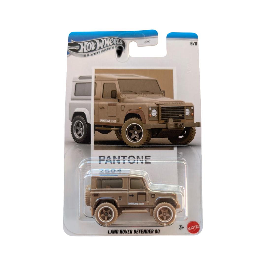 Hot Wheels Silver Series Pantone 7504 Land Rover Defender 90 – 5/6 – OVP