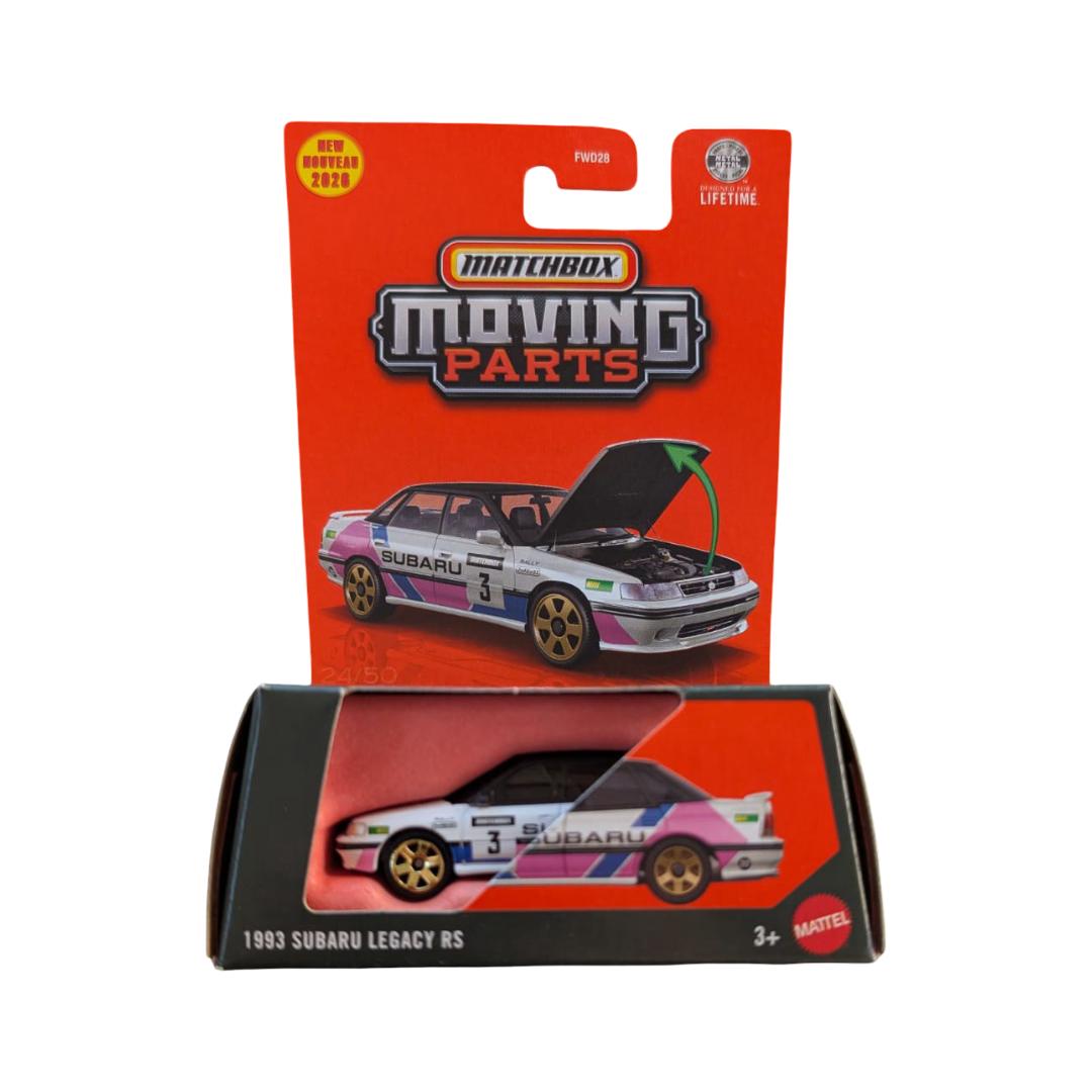 Matchbox Moving Parts 1993 Subaru Legacy RS – 2026 – OVP – Rally Design