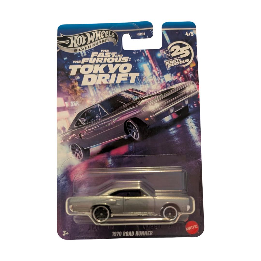 Hot Wheels Silver Series Fast & Furious Tokyo Drift 1970 Plymouth Road Runner – 4/5 – OVP