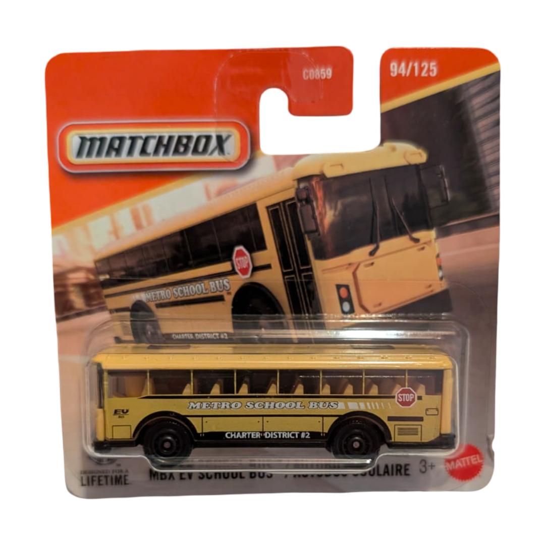 Matchbox MBX EV School Bus – Mainline 2026 – 94/125 – Neu & OVP
