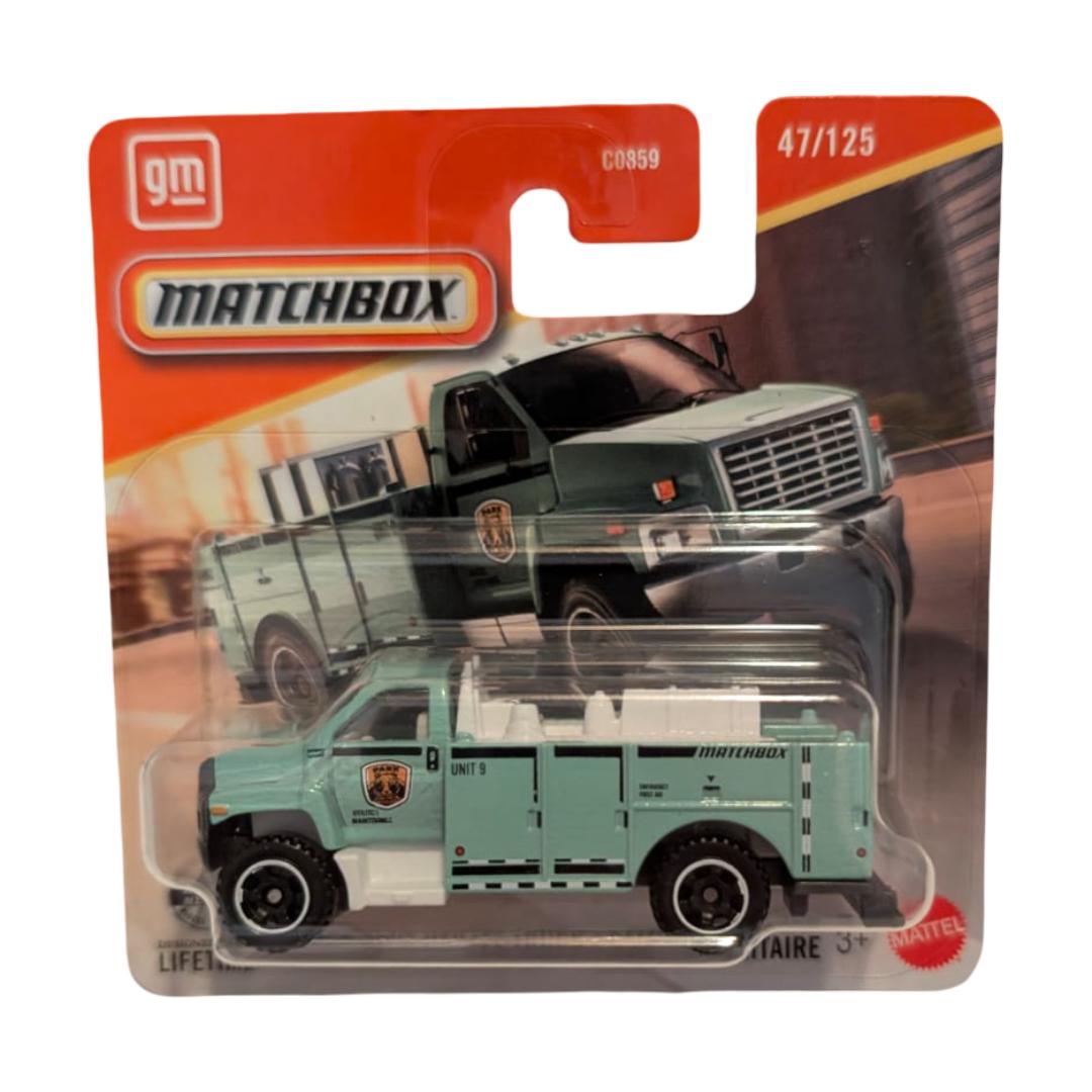 Matchbox GMC 3500 Utility Truck – Mainline 2026 – 47/125 – Neu & OVP