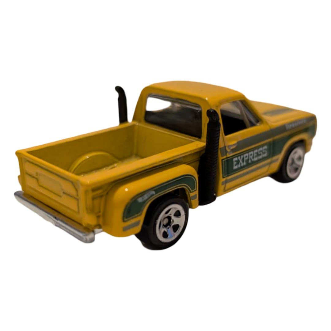 Hot Wheels 1978 Dodge Li’l Red Express Truck 3er-Set – Weiß, Silber & Gelb – lose