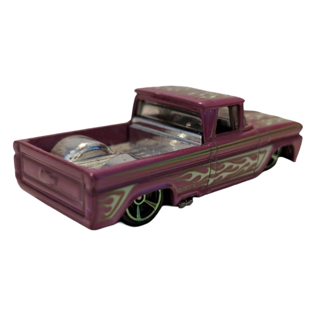 Hot Wheels Custom-Pickup 3er-Set – El Camino, Custom Pickup & La Troca im Flames-Design – lose