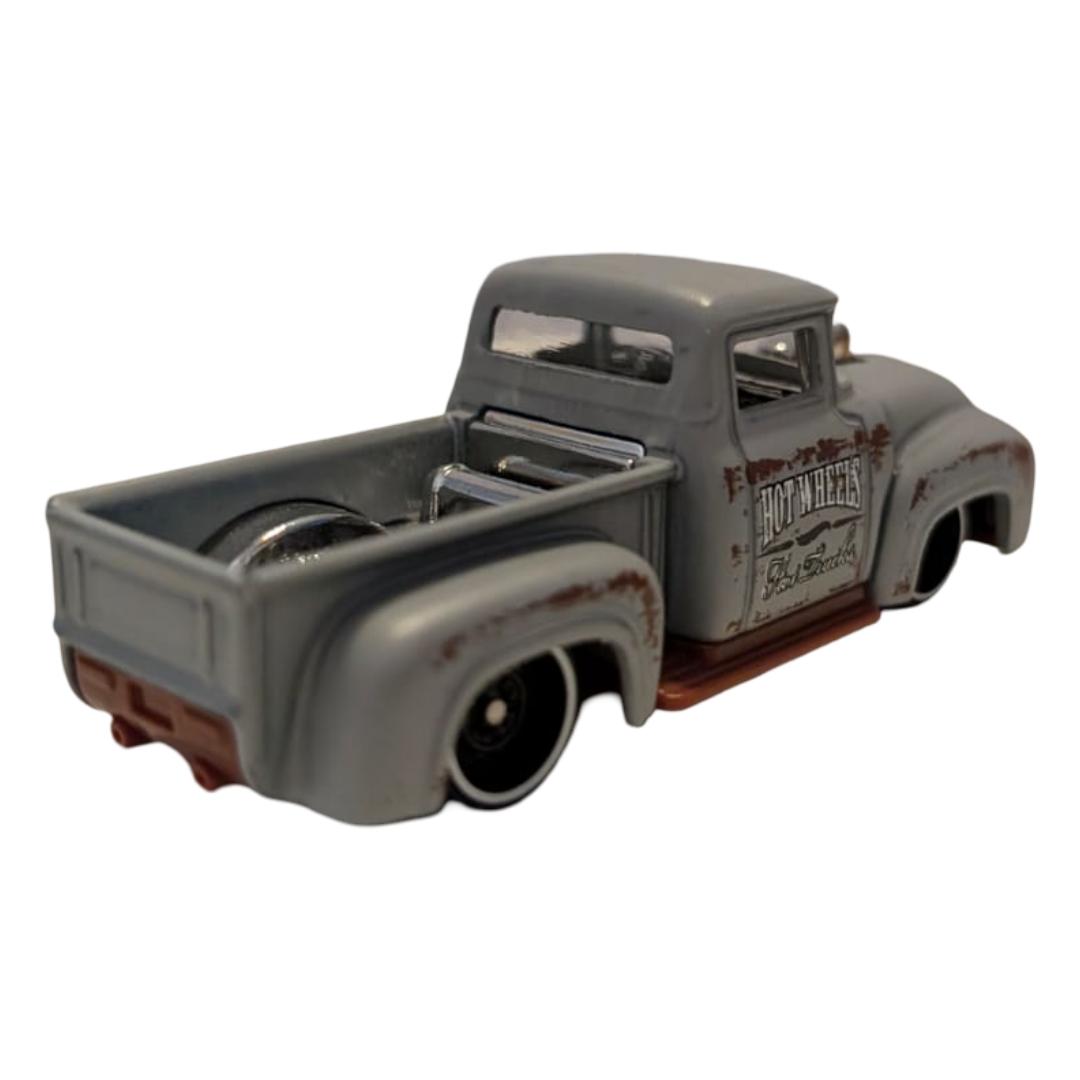 Hot Wheels Ford Pickup 3er-Set – 2× Custom ’56 Ford Truck & ’49 Ford F1 – lose