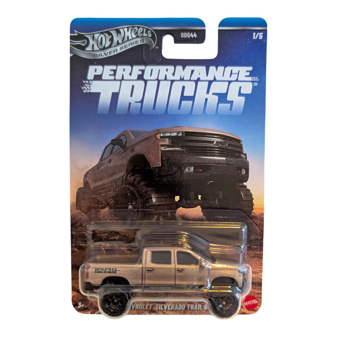 Hot Wheels Silver Series 2019 Chevrolet Silverado Trail Boss LT Performance Trucks 1/5 OVP
