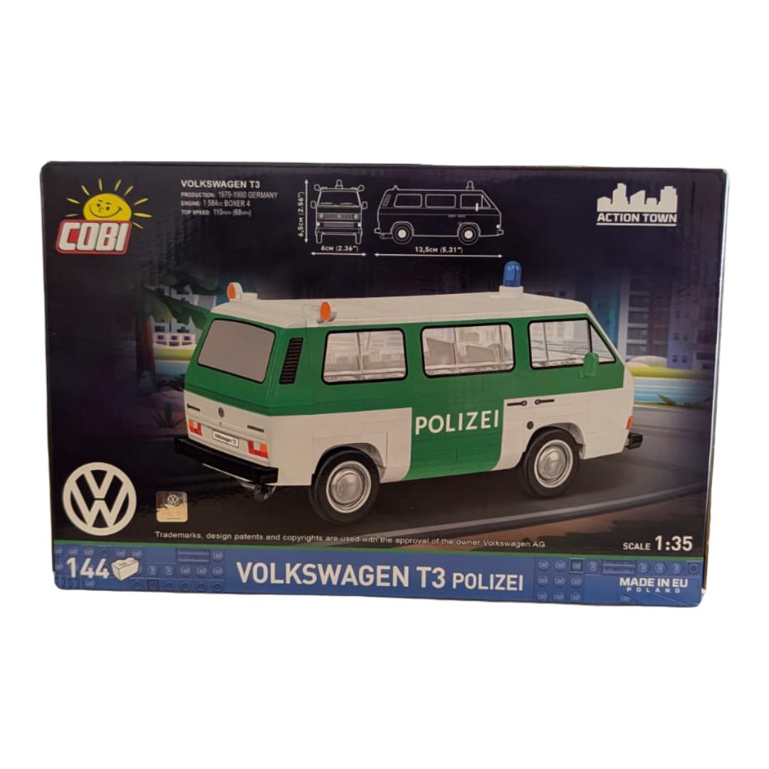 COBI 24637 Volkswagen T3 Polizei Klemmbausteine 1:35 144 Teile OVP