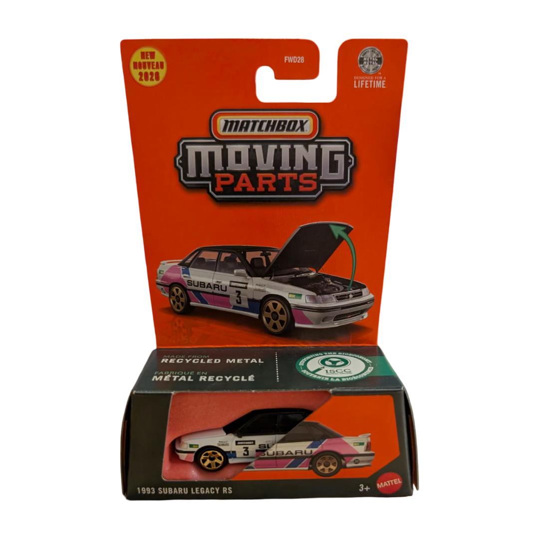 Matchbox Moving Parts 1993 Subaru Legacy RS Rally 2026 FWD28 JHV33 OVP
