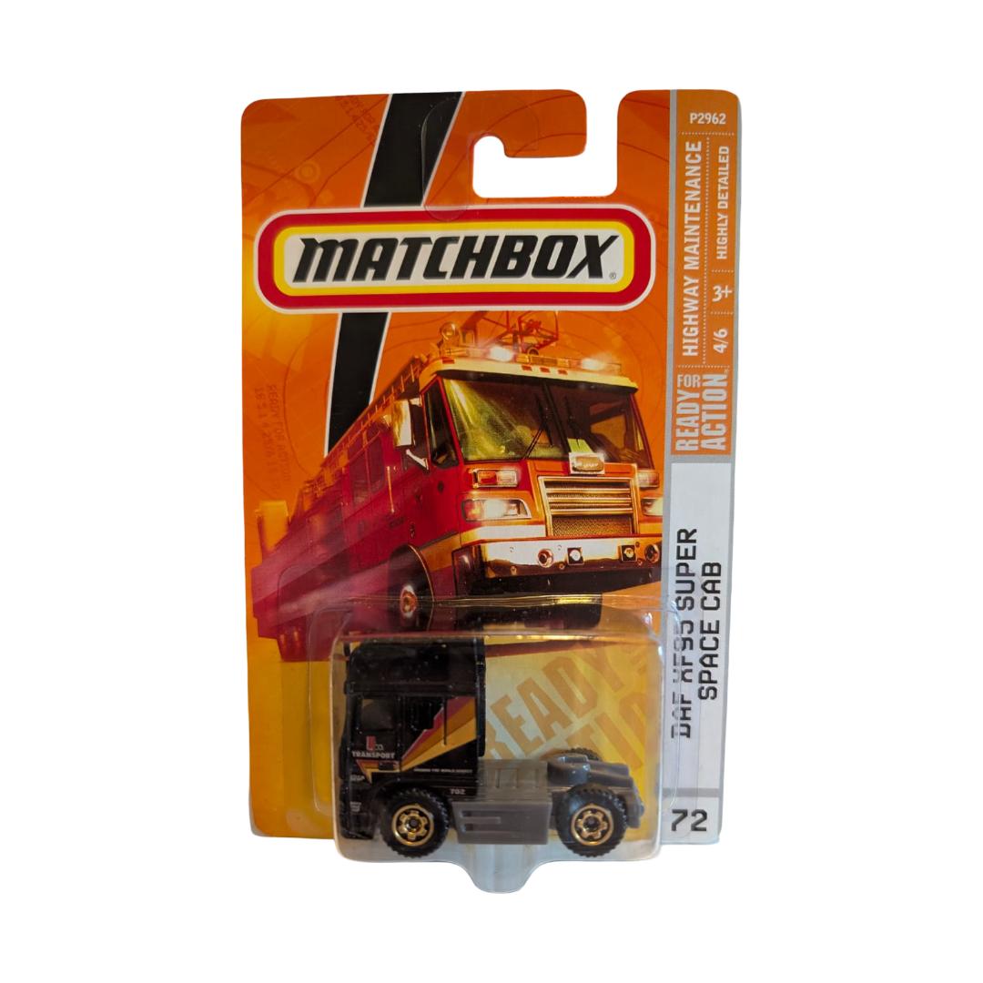 Matchbox DAF XF95 Super Space Cab Highway Maintenance 2009 Nr. 72 P2962 OVP