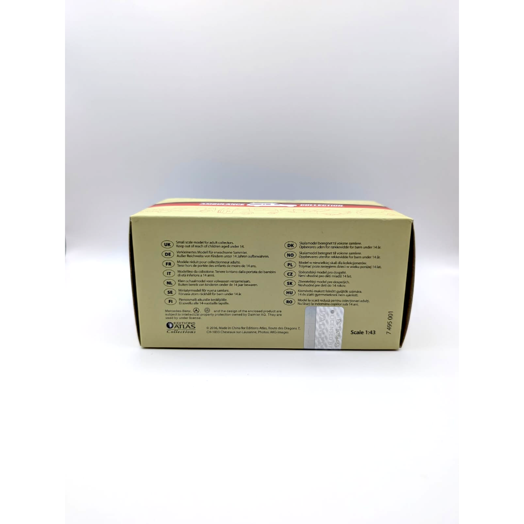 Atlas Mercedes-Benz 230 W110 Binz Krankenwagen Ambulance 1:43 mit OVP