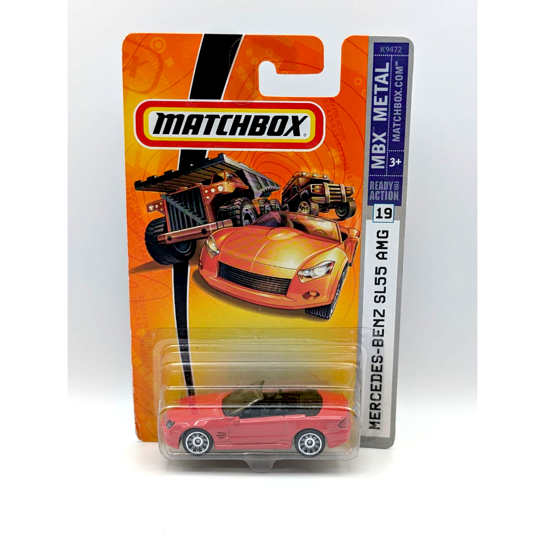 Matchbox Mercedes-Benz SL55 AMG 2007 MBX Metal Nr. 19 K9472 OVP