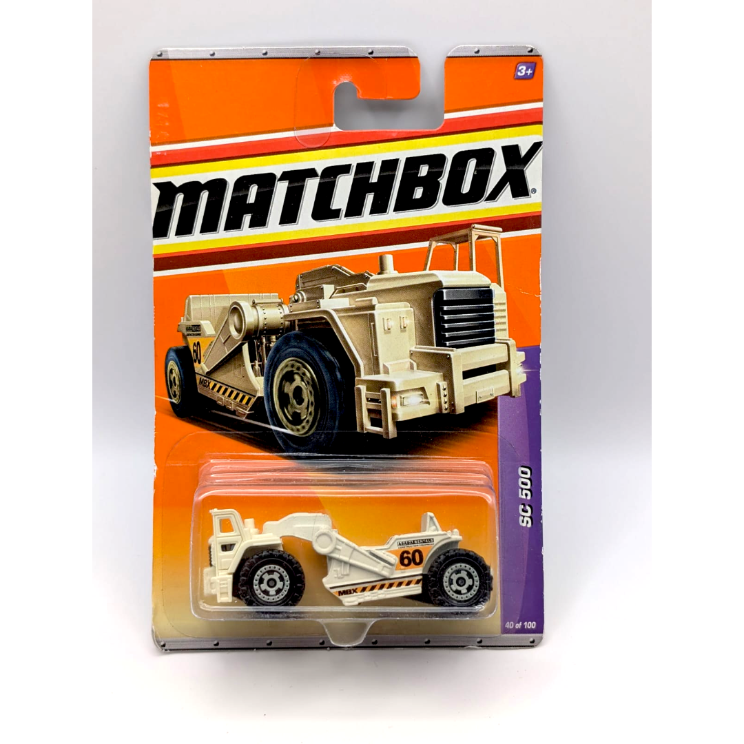 Matchbox Scraper SC-500 Construction Nr. 40/100 Creme 2011 Neu OVP