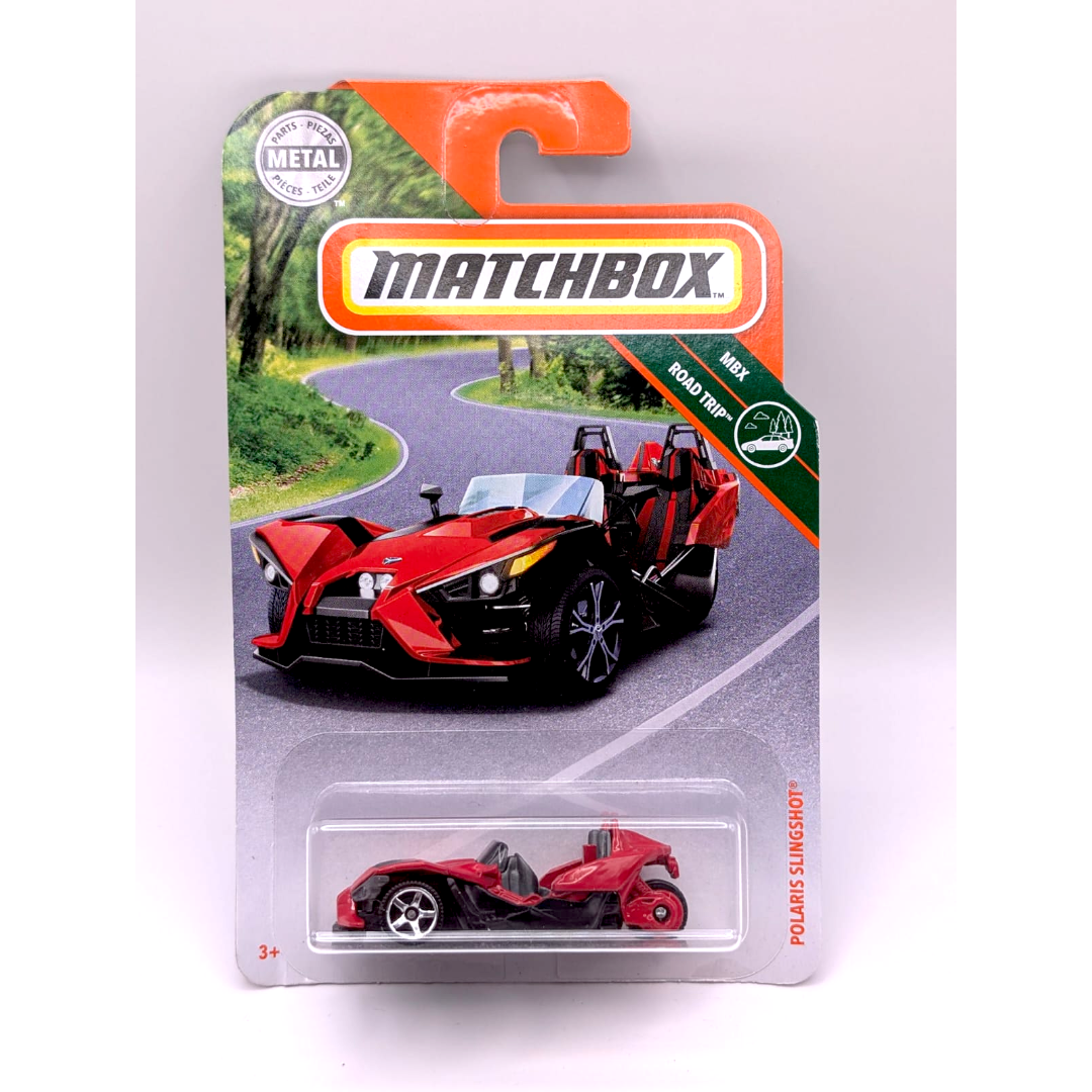 Matchbox Polaris Slingshot MBX Road Trip Nr. 66 Rot 2019 Neu OVP