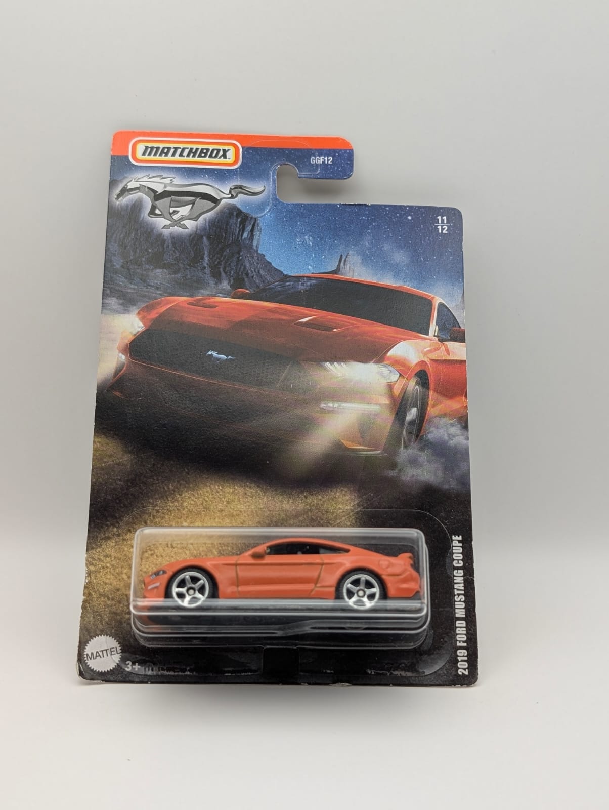 Matchbox 2019 Ford Mustang Coupe Mustang Series 11/12 Orange 2020 Neu OVP