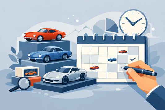 Release-Kalender Modellautos für Sammler