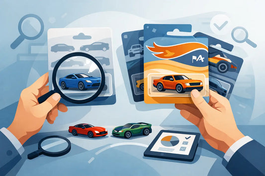 Hot Wheels Serien erkennen: So liest du Karten
