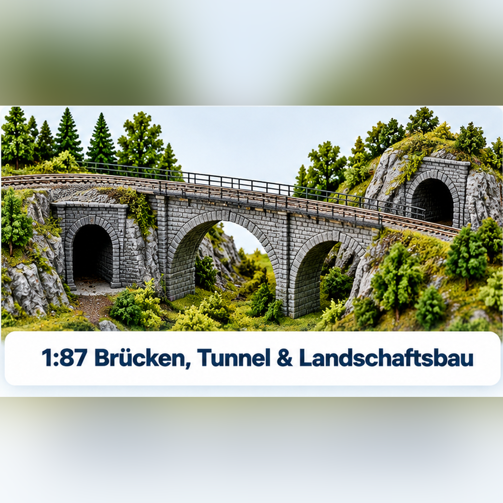 1:87 Brücken, Tunnel & Landschaftsbau – H0