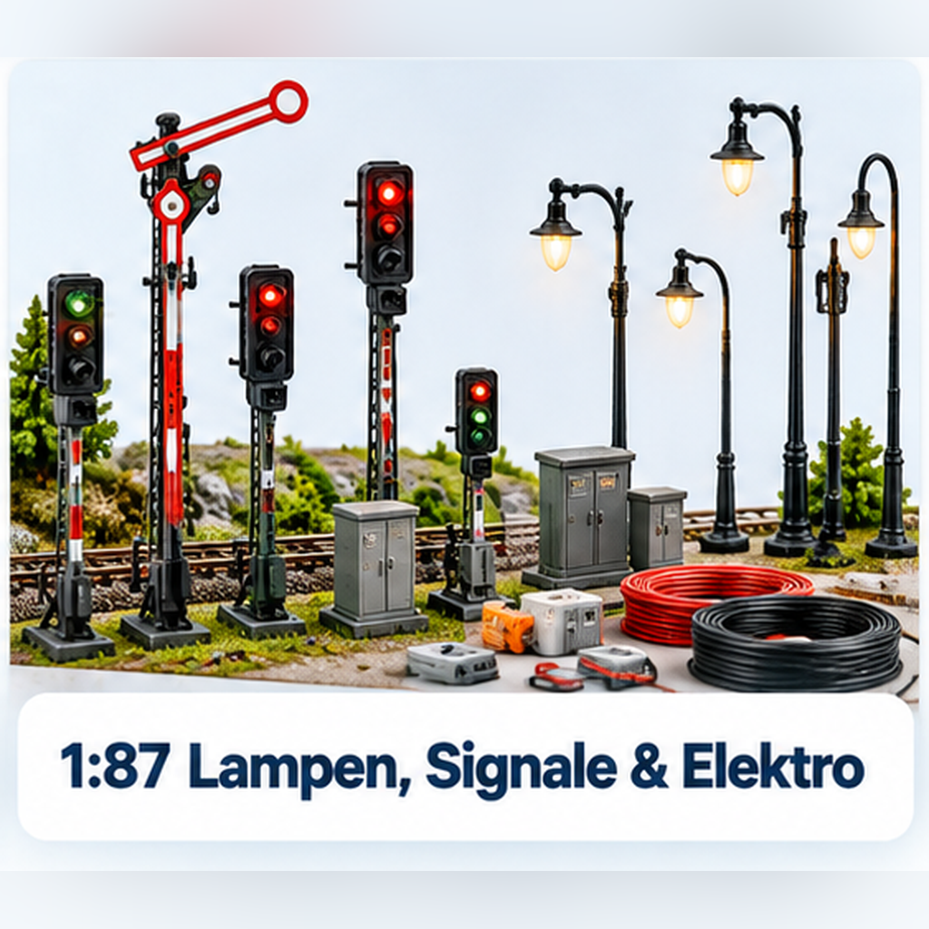 1:87 Lampen, Signale & Elektro – H0