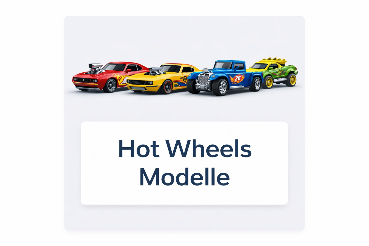 Hot Wheels Diecast Modelle