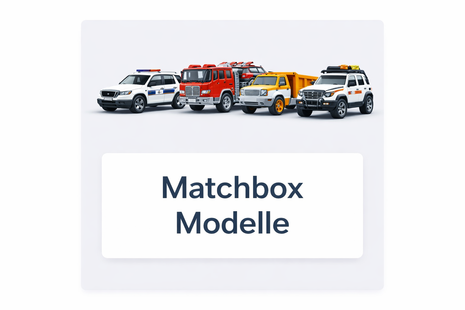 Matchbox Diecast Modellautos
