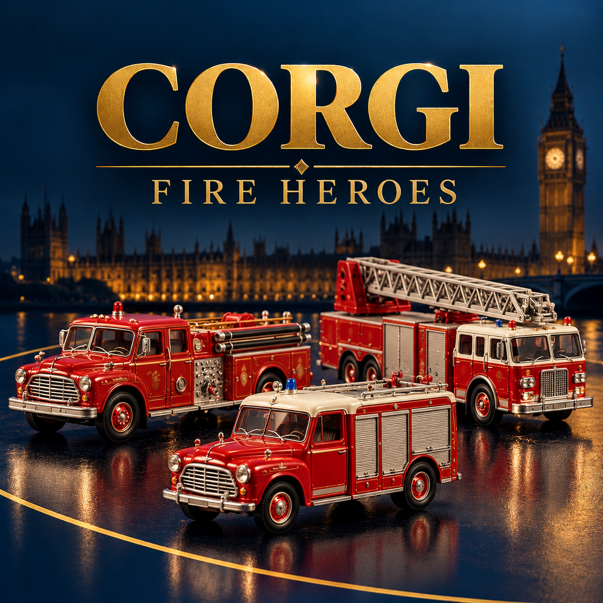 Corgi Fire Heroes