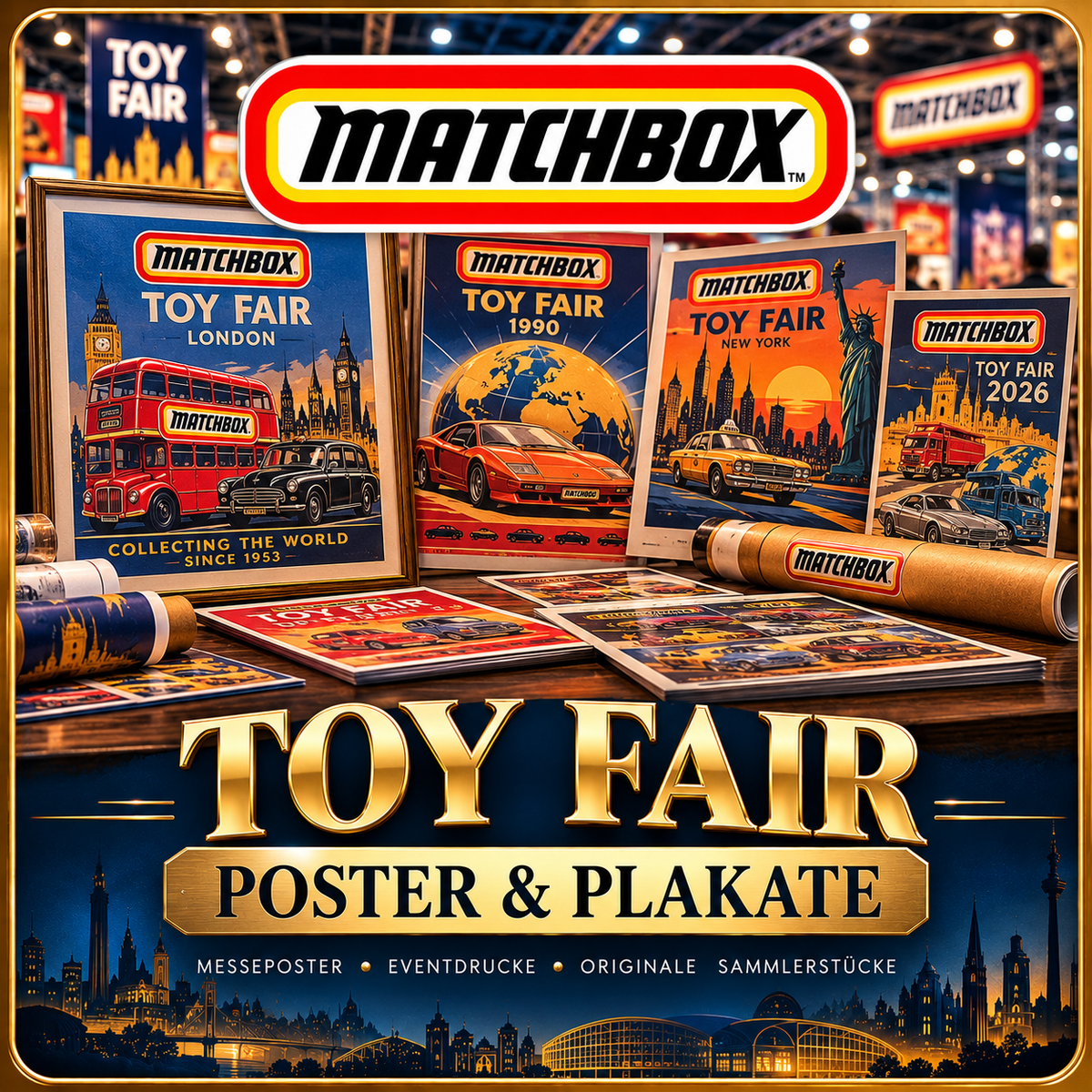 Matchbox Toy Fair Poster & Plakate