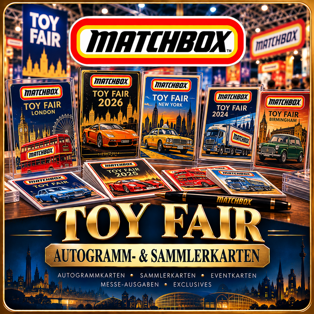 Matchbox Toy Fair Autogramm- & Sammlerkarten