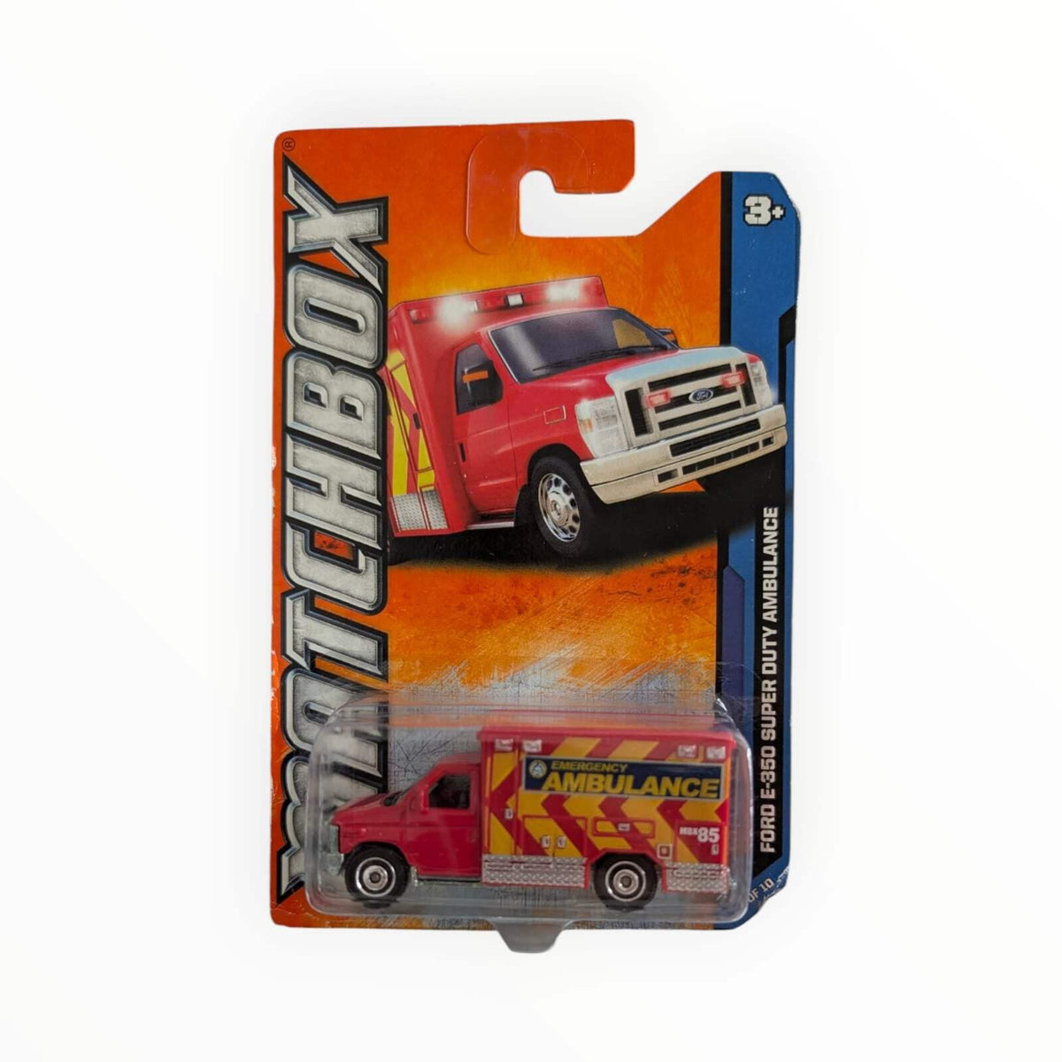 Matchbox Ford E-350 Super Duty Ambulance rot MB85 OVP